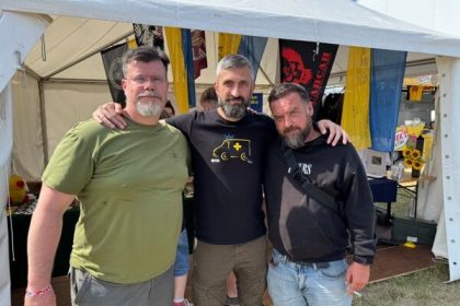 Sykora z All4Ukraine na Pohode Odist domov a nechat zenu bojovat je nieco co vas zmeni