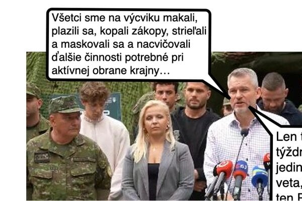 Cynicka obluda Kalinak na vycviku