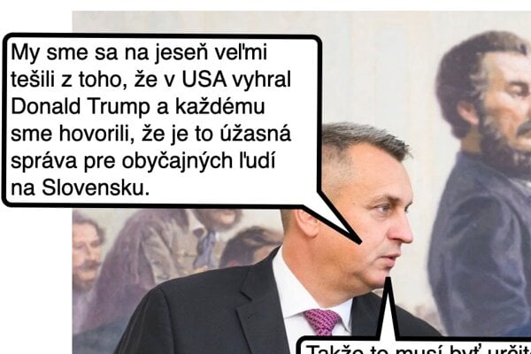 Cynicka obluda Trumpista Danko vini Sefcovica
