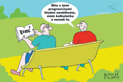 Karikatura dna To mi nevychadza
