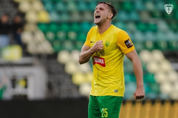 Legionar si najskor zanadaval potom rozhodol Trener Ziliny sa bal vacsej rotacie