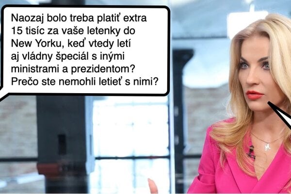 Cynicka obluda Specialny let pre specialnu ministerku