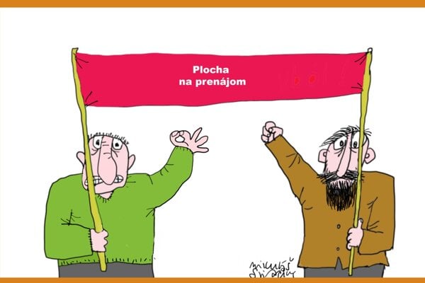 Karikatura dna Politicke sluzby a s