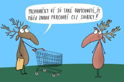 Karikatura dna Teple rozky budu