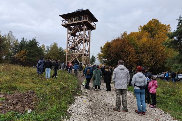 Byvale banicke uzemie laka turistov s rozhladnou