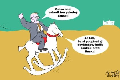 Karikatura dna Vitazny navrat