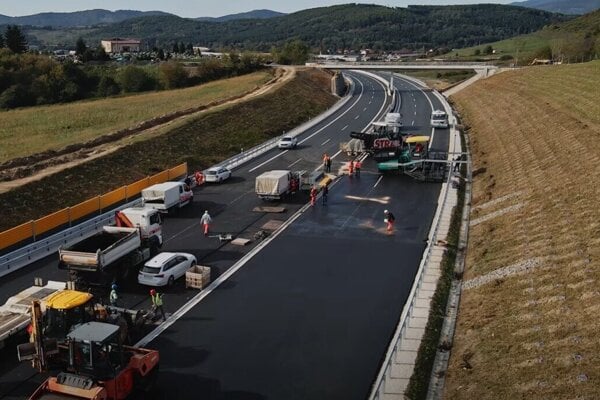 Novy usek R2 sa blizi k otvoreniu prace finisuju