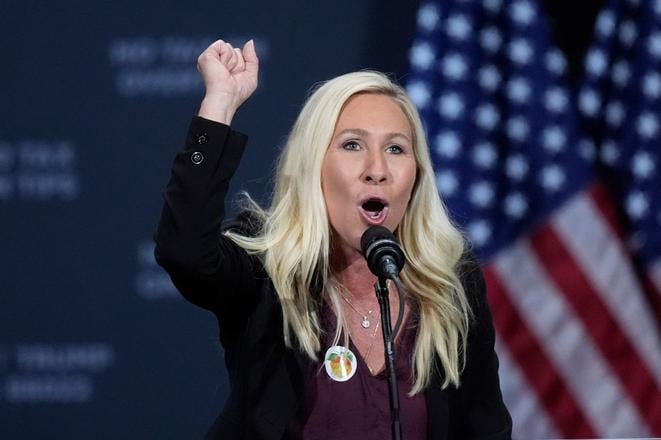 Byvala Trumpova stupenkyna Greeneova rezignovala na post kongresmanky