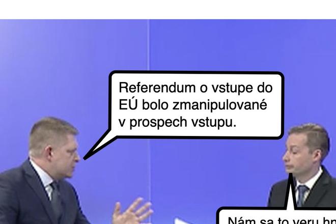 Cynicka obluda Ficova hlupost ktorej sa da verit