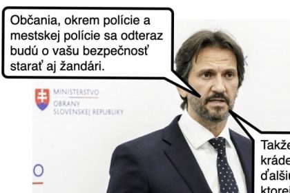 Cynicka obluda Zandari vychadzaju do ulic