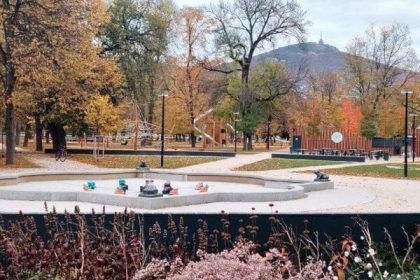 Park roka maju v Nitre po rekonstrukcii
