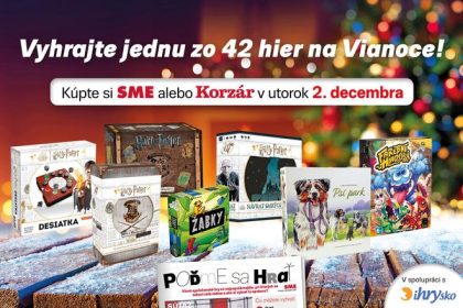 Sutaz o 42 spolocenskych hier s dennikmi SME a Korzar