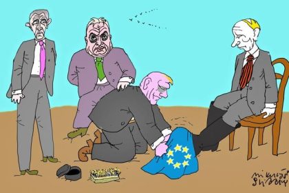 Karikatura dna K vasim sluzbam