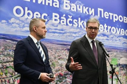 Prezident navstivil Slovakov v Bacskom Petrovci