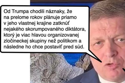 Cynicka obluda Fico radsej na istotu
