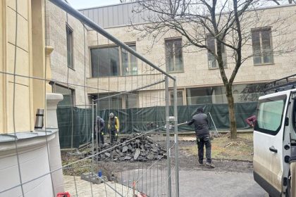 Stare Mesto spustilo rekonstrukciu nadvoria Pistoriho palaca