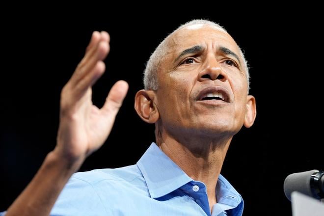 Trump zverejnil video na ktorom je s manzelkou zobrazeny ako opica Obama na to prvykrat reagoval