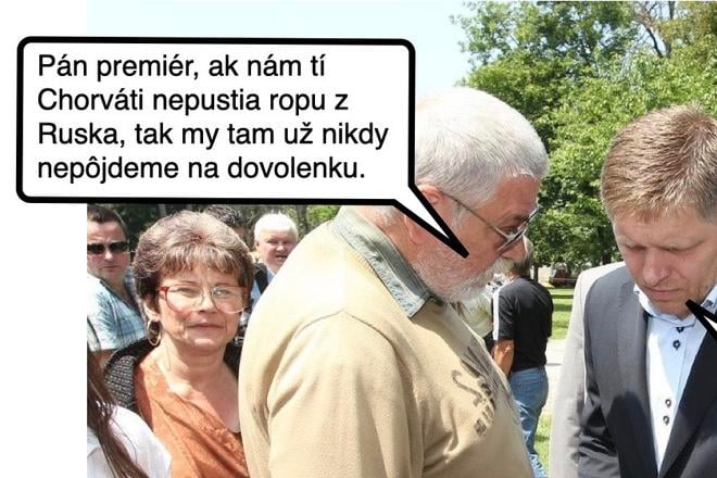 Cynicka obluda Ako skutone zrazit Chorvatov na kolena