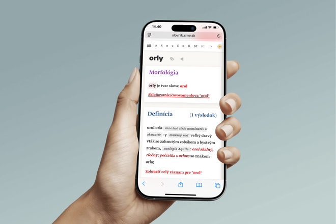 Orli alebo orly slovnik SME vam kazdy den poradi s pravopisom aj skloovanim