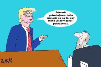 Karikatura dna Pokyny pre vyjednavacov