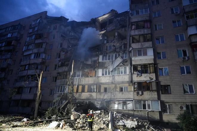 Ukrajina Rusko Online Rusi uskutocnili dalsi velky utok na Kyjev zomrelo najmenej desat ludi a desiatky boli zranene