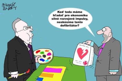 karikatura dna posledny pokus