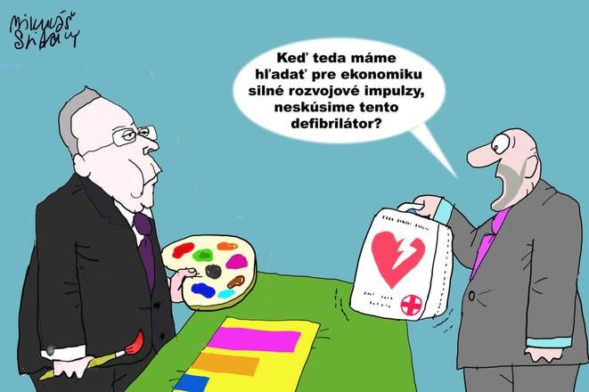 karikatura dna posledny pokus