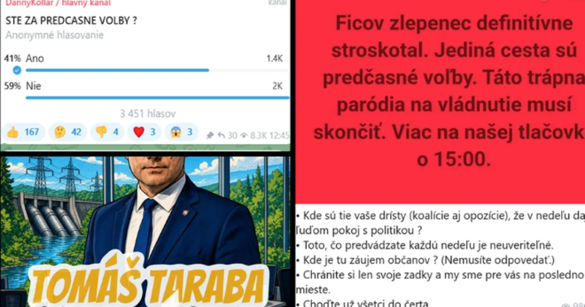 Ficove varovania a Danko terčom posmechu: Dezinfoscéna reaguje na volebný Other