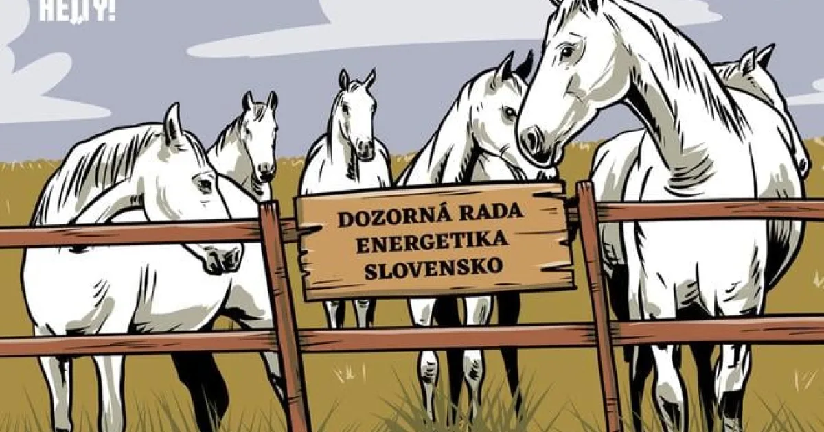 Karikatúra dňa: Biele kone, no na betóne