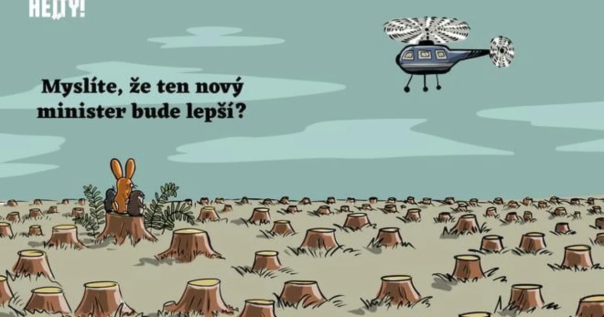 Karikatúra dňa zachytáva príchod nového ministra do úradu