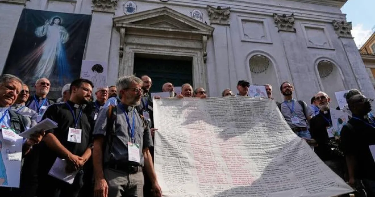 Kňazi v Ríme protestovali, katolícki predstavitelia žiadali koniec násilia v Pásme Gazy