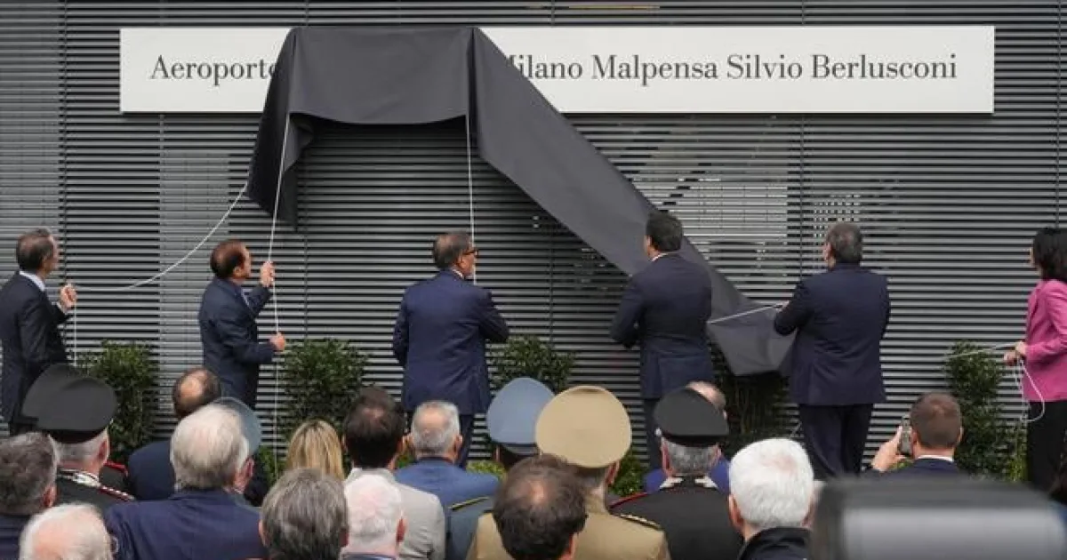 Milánske letisko nesie meno po Berlusconim