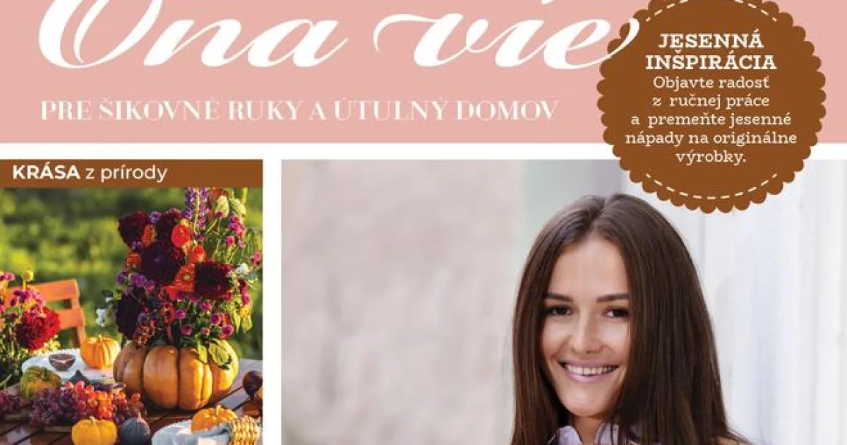 Objavte čaro jesene spolu s magazínom Ona vie