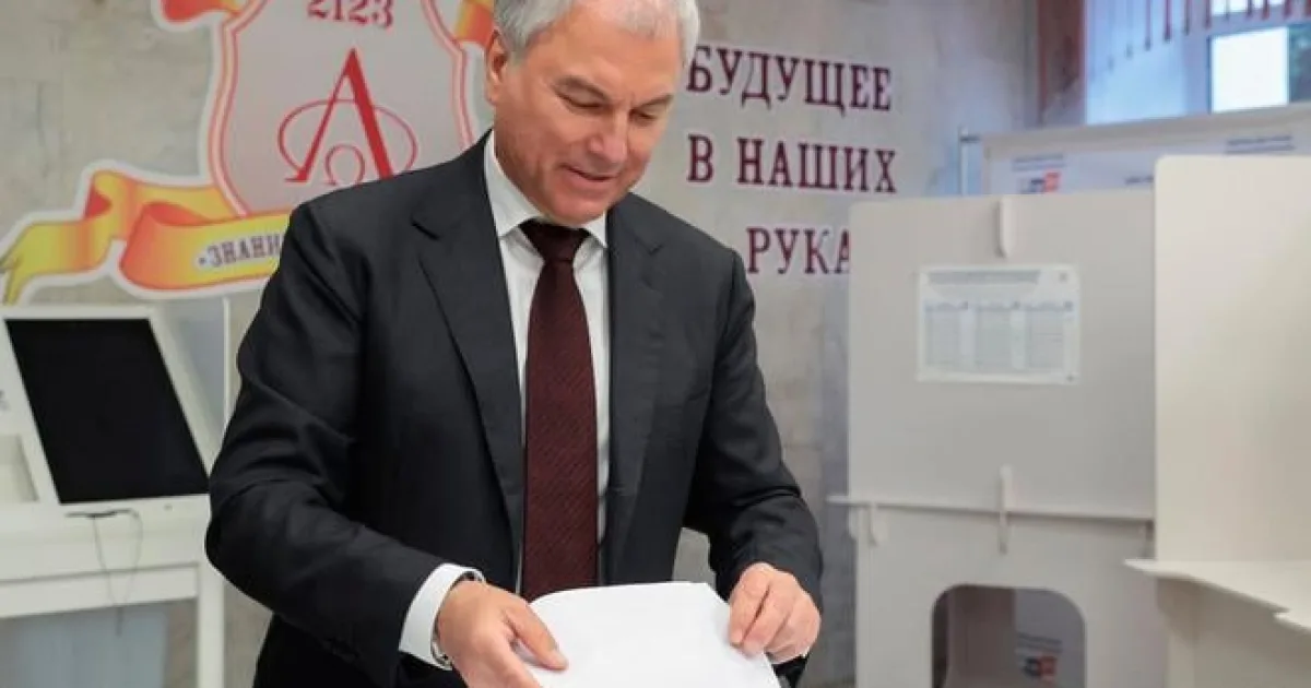 Poslanci opäť zvolili Viačeslava Volodina za predsedu ruskej Štátnej dumy