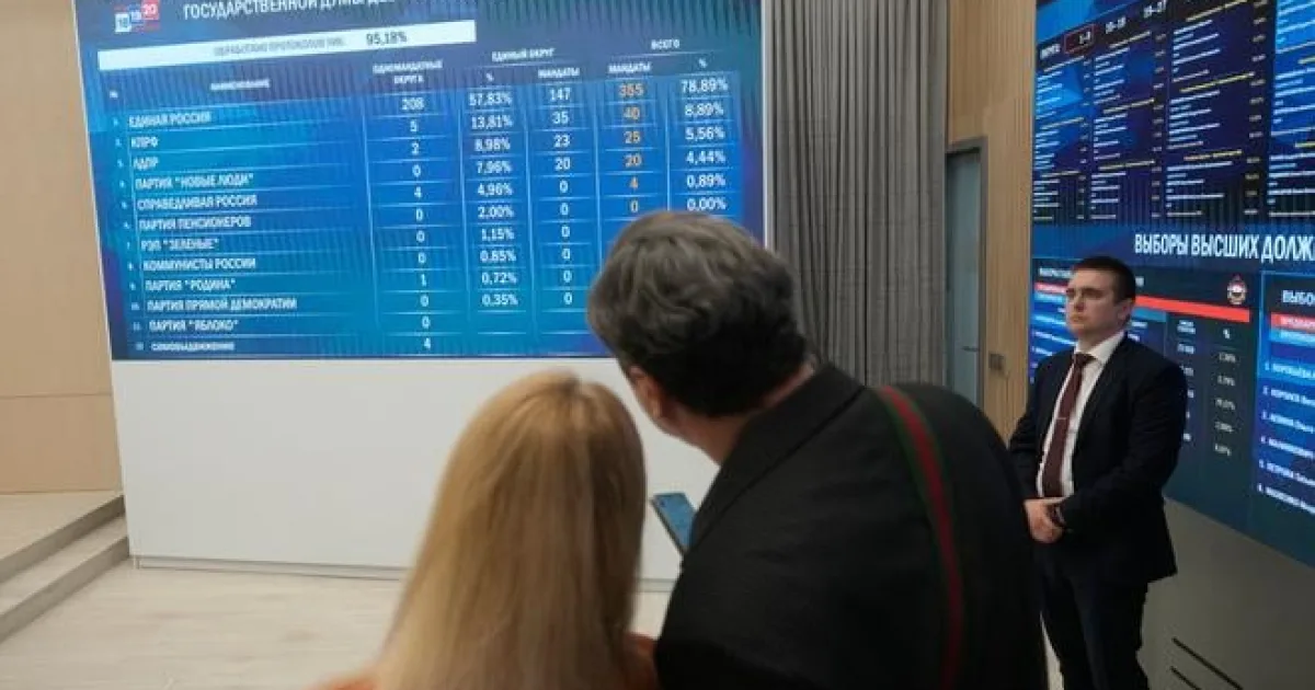 Ruské úrady možno zmanipulovali približne tretinu hlasov v parlamentných voľbách