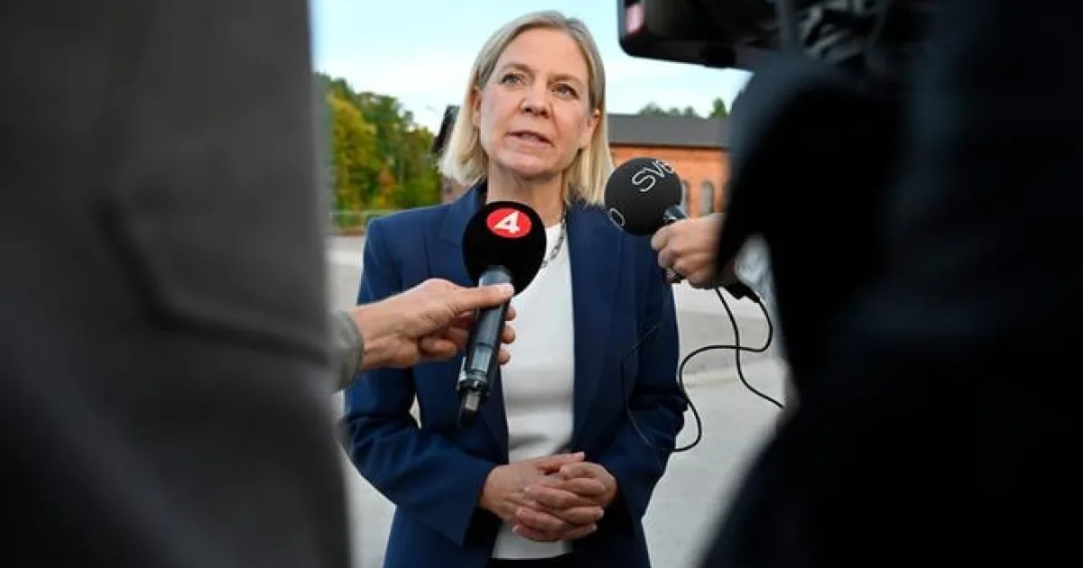 Švédska opozičná líderka Anderssonová dostala poverenie zostaviť vládu