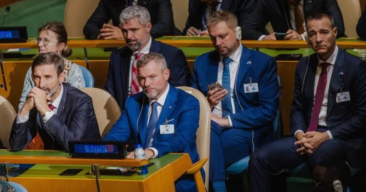 Svet je na tom oveľa horšie ako pred rokom, vyhlásil Pellegrini v OSN
