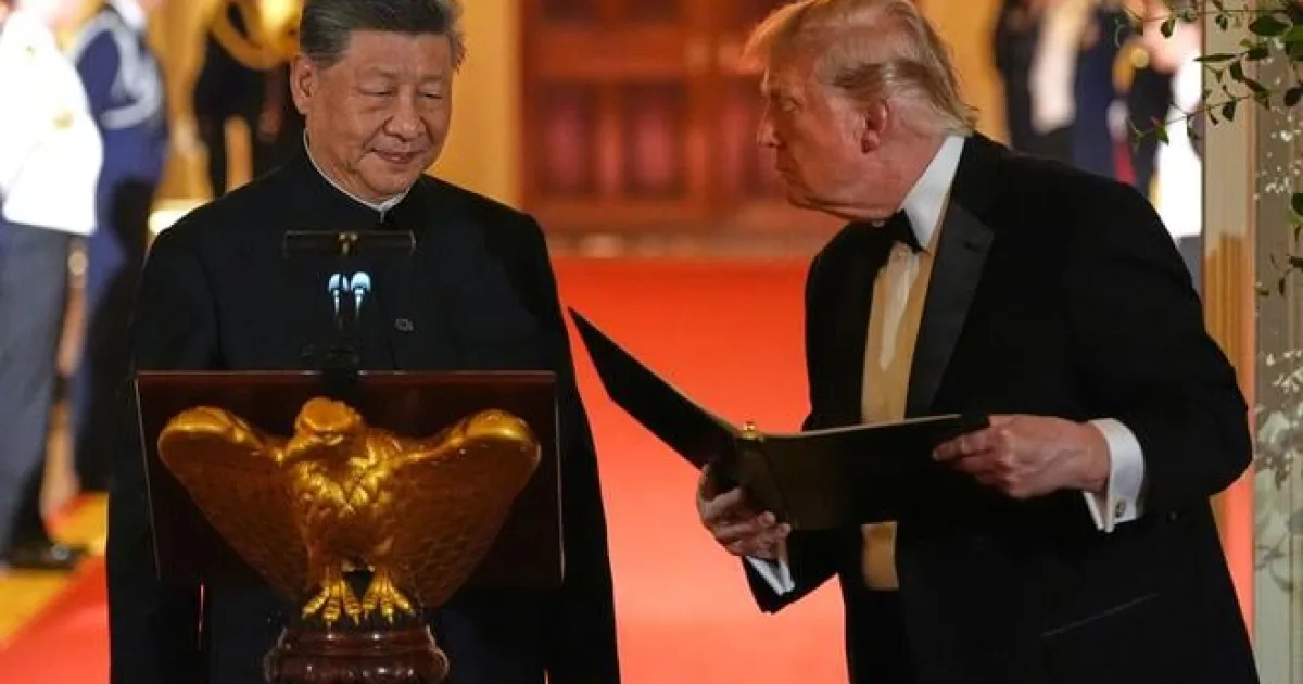 Trump večeral s čínskym prezidentom, kým lídri sedeli v OSN