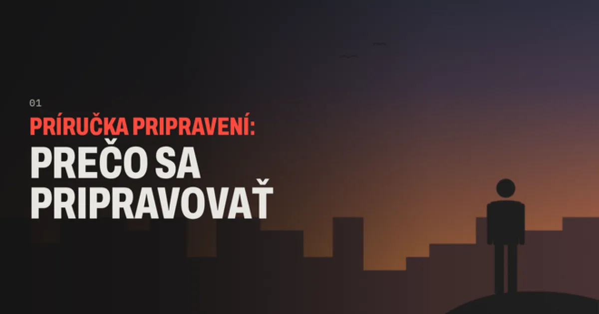 Ako sa pripraviť na krízu a čo to vlastne kríza je?