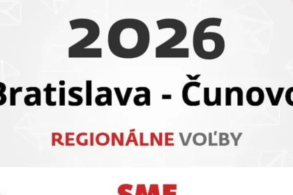 Bratislava – Čunovo: Komunálne a župné voľby 2026 – nový starosta a župan