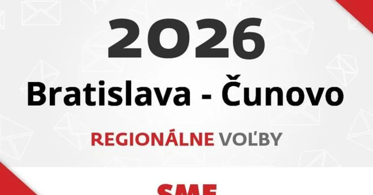 Bratislava – Čunovo: Komunálne a župné voľby 2026 – nový starosta a župan