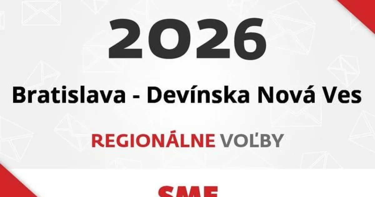 Bratislava – Devínska Nová Ves: Výsledky volieb 2026 (nový starosta a župan)