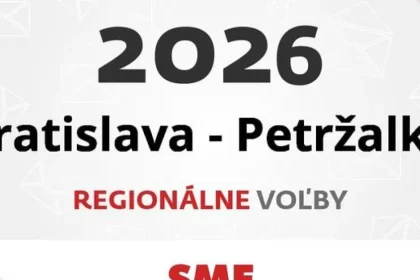 Bratislava-Petržalka: Výsledky komunálnych a župných volieb 2026