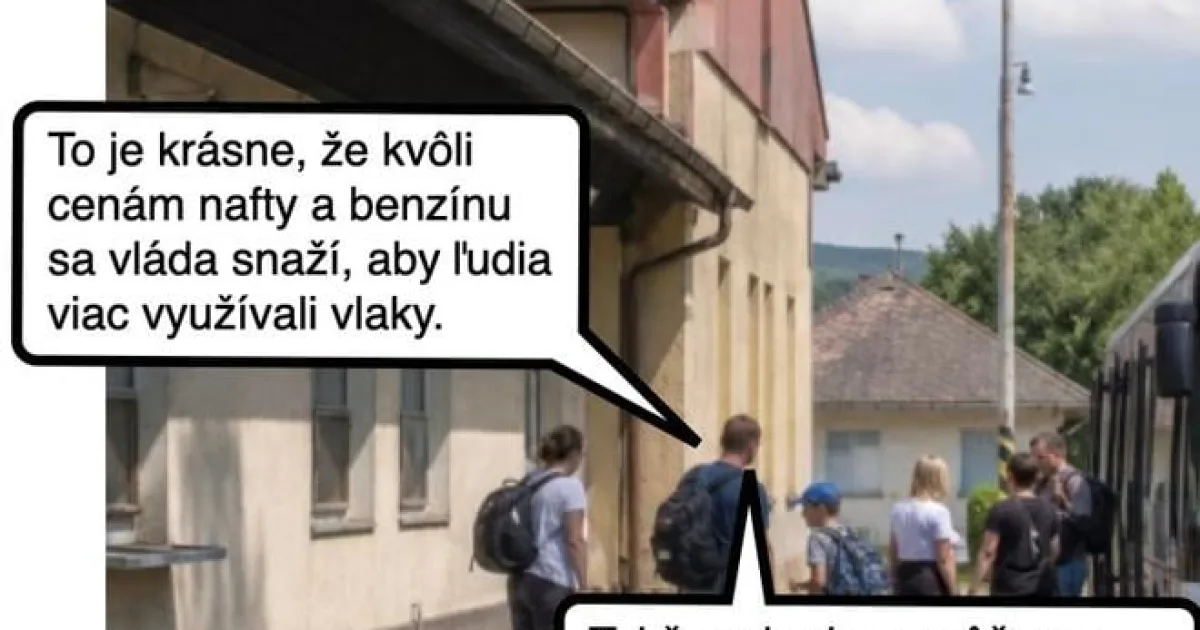 Cynická obluda: Nafta drahá, vlakom viac