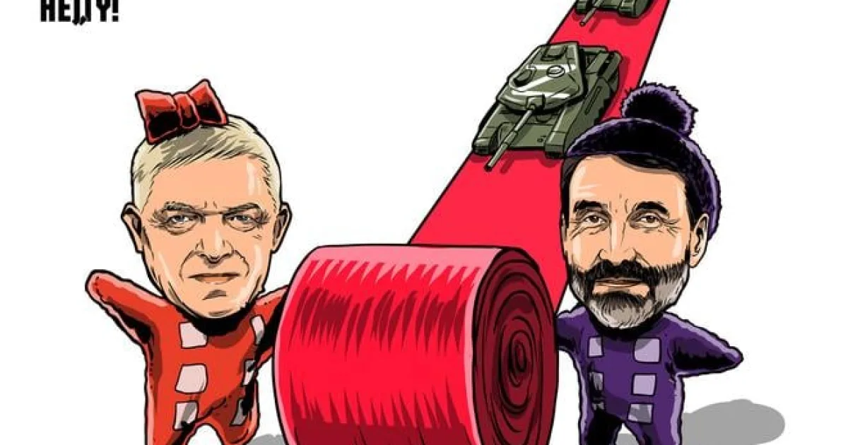 Dnešná karikatúra: Bábky v hlavnej úlohe