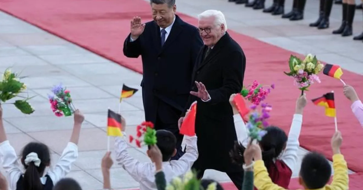 Nemecký prezident žiada Si Ťin-pchinga o zníženie obchodného deficitu