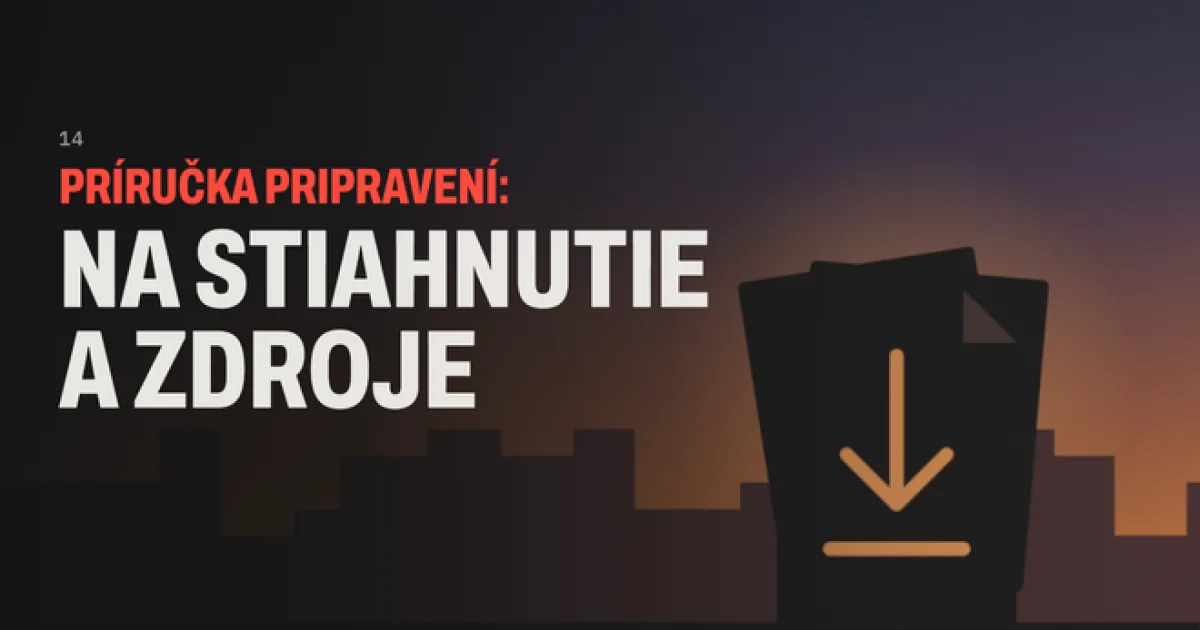 Príručka na stiahnutie a doplnkové zdroje