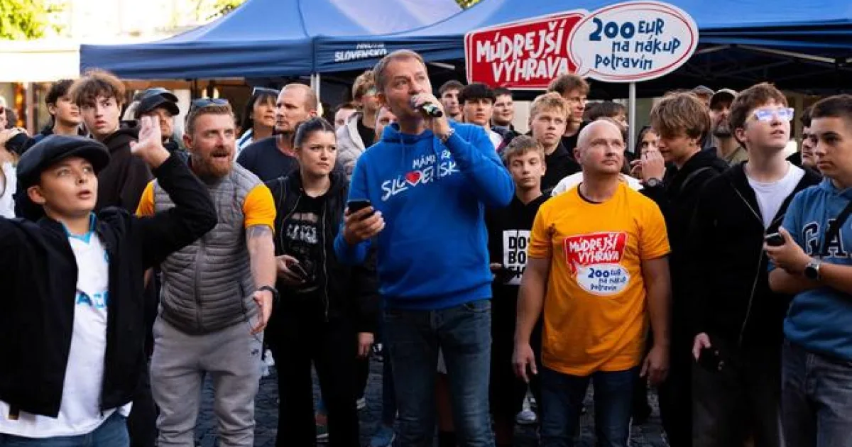 Zásah ochranky na mítingu má dohru. Šutaj Eštok sprísňuje pravidlá