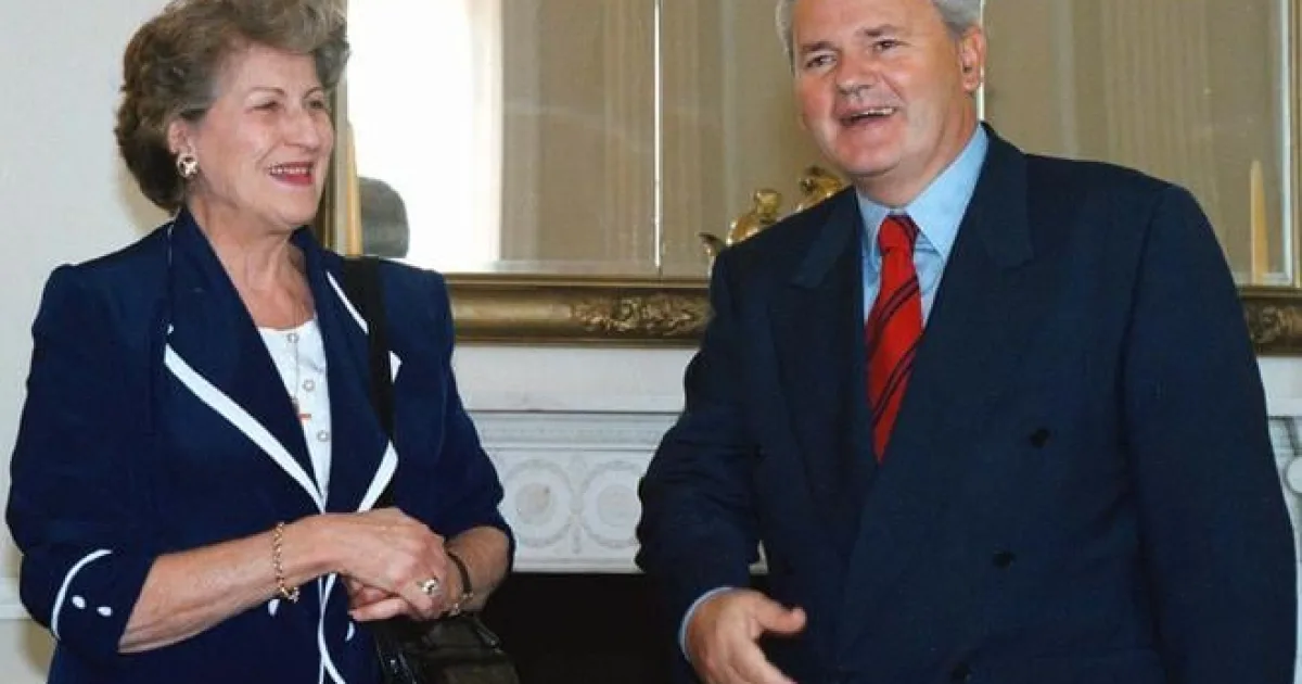 Zomrela Biljana Plavšičová, odsúdená za prenasledovanie Chorvátov a Moslimov